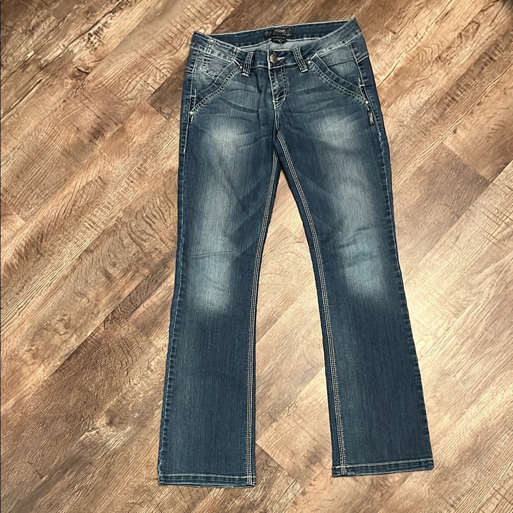 Silver Bootcut Jeans